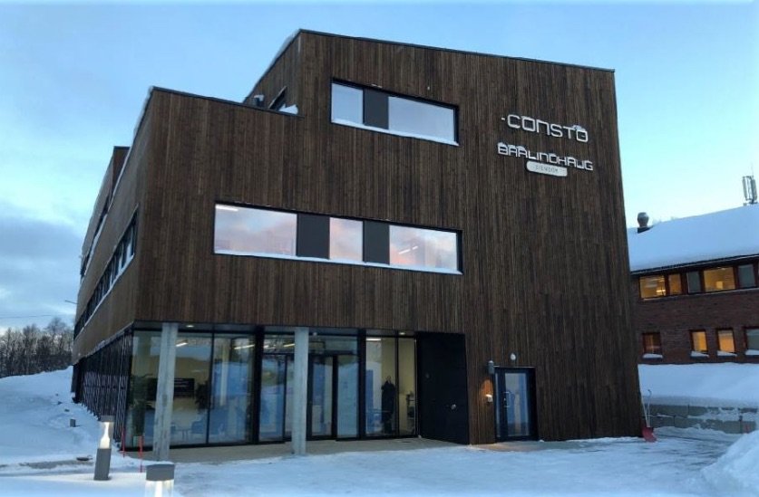 Constos hovedkontor i Sjølundvegen 2 i Tromsø